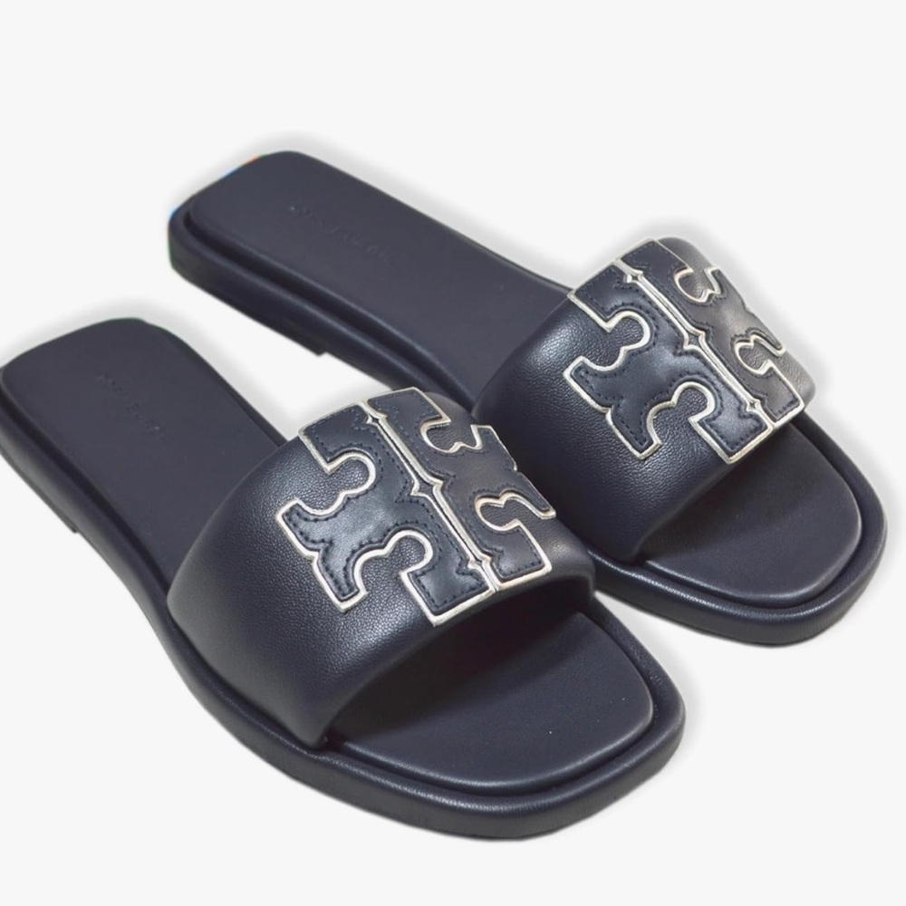 Tory Burch Double T Sport Slide